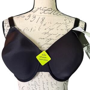 Maidenform Black Full Support Underwire Style 07059 Bra Size 40D